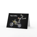 aerial moto-cross #2 greeting cards