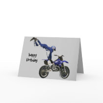 aerial moto-cross #3 card grey by cardart aerial moto-cross #3 card grey