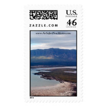 Aerial Photo Lake Lucero White Sands Stamps