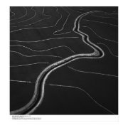 Aerial, Sacramento Valley, Rice fields May, 1966 print
