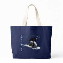 AERIAL SNOW BOARDER Series Canvas Bag