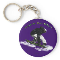 AERIAL SNOW BOARDER Series Keychain