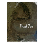 Aerial Transylvania Thank You Postcard