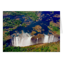 aerial victoria falls cards