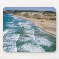 Aerial view of Black Sea coast of Istanbul, Mousepad
