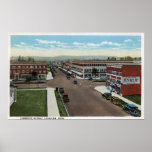 Aerial View of Commerce Avenue Poster