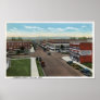 Aerial View of Commerce Avenue Poster