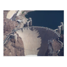 Aerial View of Hoover Dam Postcards