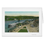 Aerial View of Hudson Navigation Dock Cards