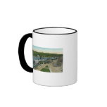 Aerial View of Hudson Navigation Dock Mugs