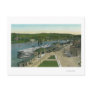 Aerial View of Hudson Navigation Dock Post Card