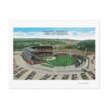 Aerial View of New Milwaukee County Stadium Post Cards