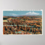 Aerial View of Park from Inspiration Point Poster