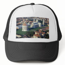 Aerial view of Pisa, Italy Hats