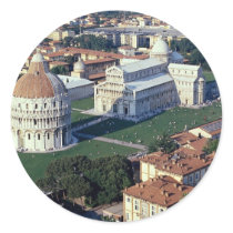 Aerial view of Pisa, Italy Sticker