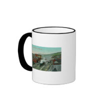 Aerial View of Shattuck Ave SP Train Mug