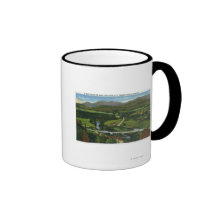 Aerial View of the 60 Meter Olympic Ski Jump Mugs