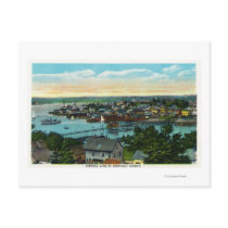 Aerial View of the Boothbay Harbor Postcards