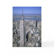 Aerial view of the Empire State Building and Greeting Card
