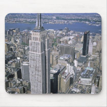 Aerial view of the Empire State Building and Mousepads