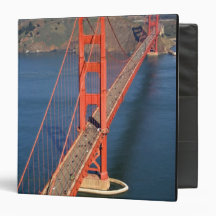 Aerial view of the Golden Gate Bridge in the Vinyl Binder
