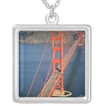 Aerial view of the Golden Gate Bridge in the Custom Jewelry