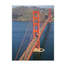 Aerial view of the Golden Gate Bridge in the Post Cards