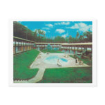 Aerial View of the Golden Tee Resort Pool Post Card