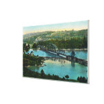 Aerial View of the Maine Central Railroad Canvas Prints