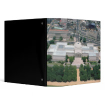 Aerial view of the National Gallery of Art 3 Ring Binders