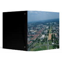 Aerial view of the National Mall 3 Ring Binders