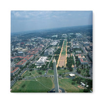 Aerial view of the National Mall Refrigerator Magnets