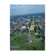 Aerial view of the National Mall Post Cards