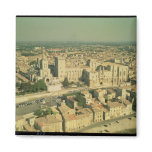 Aerial view of the Palace Refrigerator Magnet