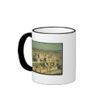 Aerial view of the Palace Coffee Mugs