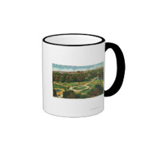 Aerial View of the Public Gardens # 2 Coffee Mug