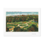 Aerial View of the Public Gardens # 2 Post Cards