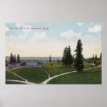Aerial View of the Vancouver Barracks Posters