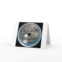 Aerial View of Toronto Canada Greeting Card
