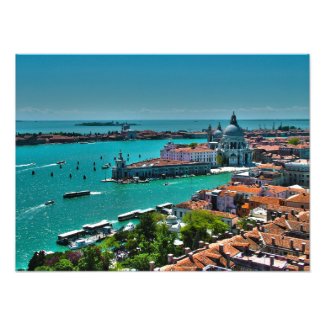 Aerial View of Venice, Italy Photo Print