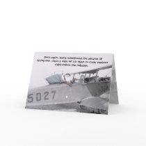 Aero Santa! - Greeting Card