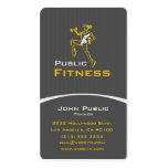 Fitness Business Cards
