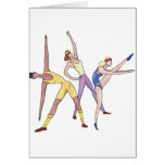 Aerobics Greeting Cards