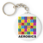 Aerobics Key Chain