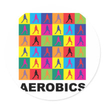 Aerobics Stickers