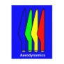 Aerodynamics Postcard