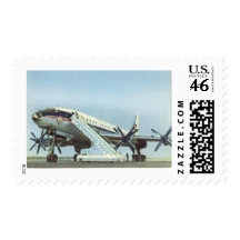 Aeroflot Tu 114 AIRLINER Stamp
