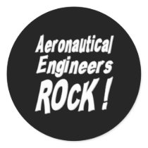 Aeronautical Engineers Rock! Sticker