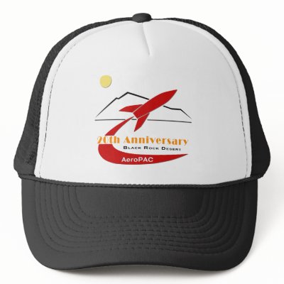 AeroPAC Swoop 20th year Trucker Hats by AeroPacShirts