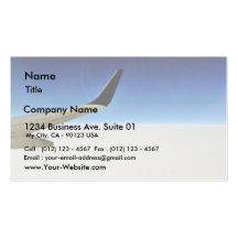 Aeroplane In The Sky Business Cards